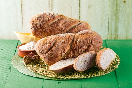 Χωριάτικο ψωμί ολικής